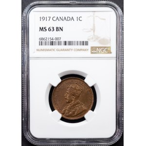 Canada, 1 Cent 1917, Ottawa