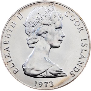 Cook Islands, 2 Dollars 1973