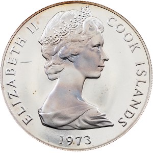 Cook Islands, 2 Dollars 1973