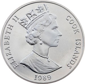 Cook Islands, 50 Dollars 1989, Pobjoy Mint