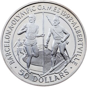 Cook Islands, 50 Dollars 1989, Pobjoy Mint