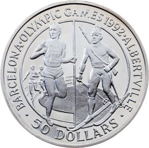 Cook Islands, 50 Dollars 1989, Pobjoy Mint