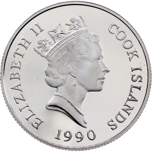 Cook Islands, 10 Dollars 1990