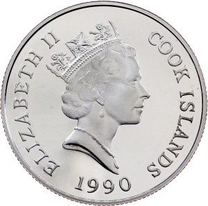 Cook Islands, 10 Dollars 1990