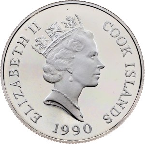 Cook Islands, 10 Dollars 1990