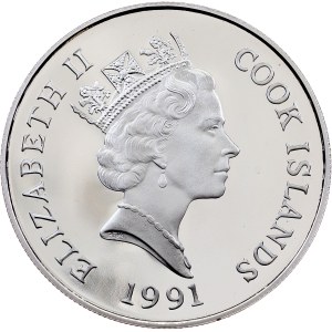 Cook Islands, 50 Dollars 1991