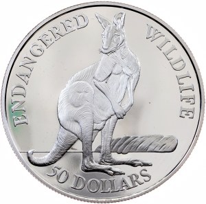 Cook Islands, 50 Dollars 1991