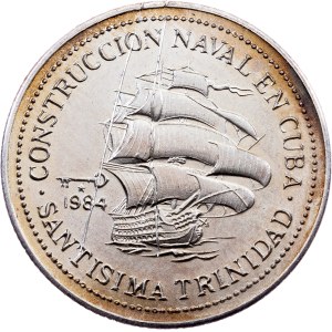 Cuba, 5 Pesos 1984, Havana