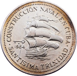 Cuba, 5 Pesos 1984, Havana