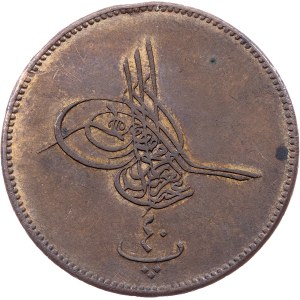 Egypt, 40 Para 1277 (1870)