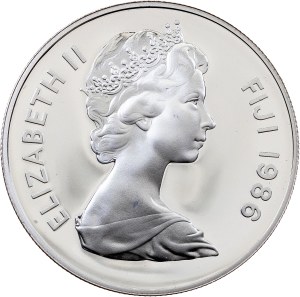 Fiji, 10 Dollars 1986