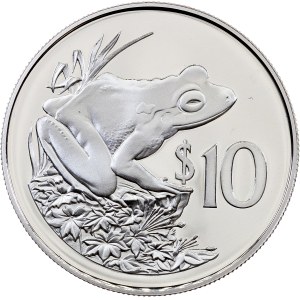 Fiji, 10 Dollars 1986