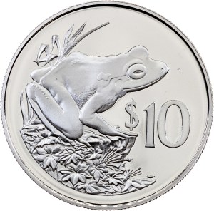 Fiji, 10 Dollars 1986