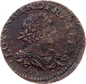 France, Double Tournois 1637