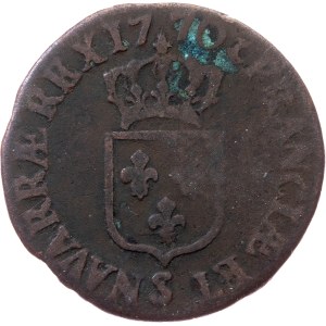 France, 1/2 Sol 1770