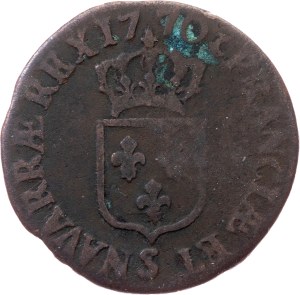 France, 1/2 Sol 1770