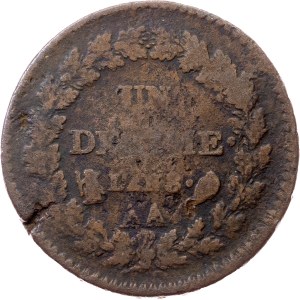 France, 1 Decime 8 (1799), Metz