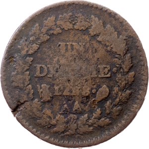 France, 1 Decime 8 (1799), Metz