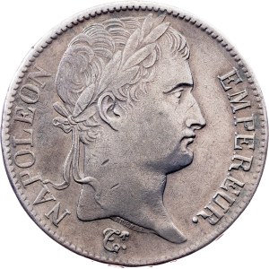 France, 5 Francs 1813, Q, Perpignan