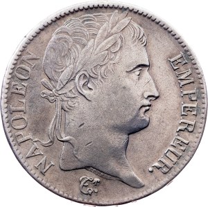 France, 5 Francs 1813, Q, Perpignan
