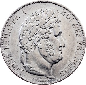 France, 5 Francs 1846, A, Paris