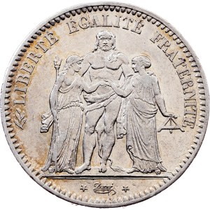 France, 5 Francs 1848, Paris