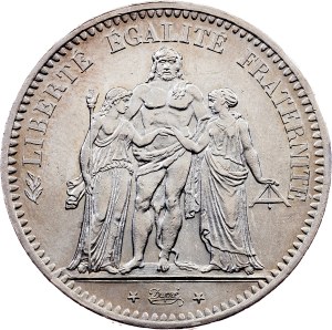 France, 5 Francs 1849, Paris