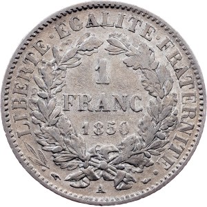 France, 1 Franc 1850, Paris
