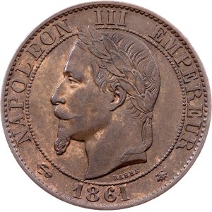 France, 5 Centimes  1861, Paris