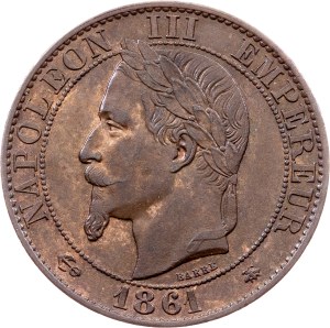 France, 5 Centimes  1861, Paris