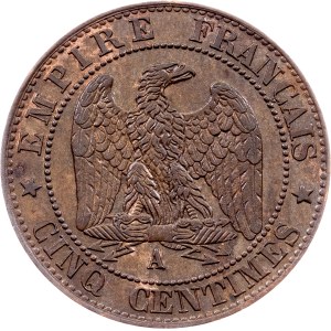 France, 5 Centimes  1861, Paris