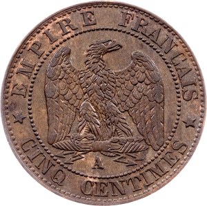 France, 5 Centimes  1861, Paris