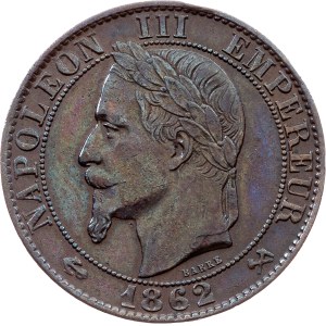 France, 5 Centimes 1862, Bordeaux