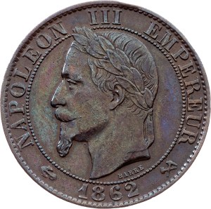 France, 5 Centimes 1862, Bordeaux