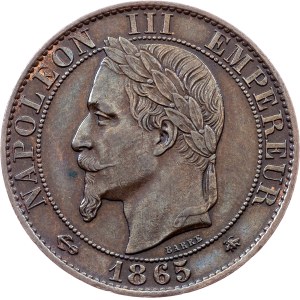 France, 5 Centimes 1865, Paris