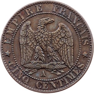 France, 5 Centimes 1865, Paris