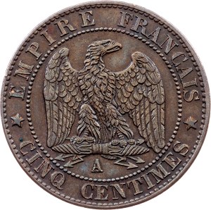 France, 5 Centimes 1865, Paris