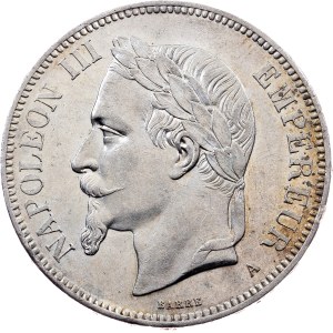 France, 5 Francs 1870, Paris