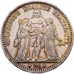 France, 5 Francs 1870, Paris