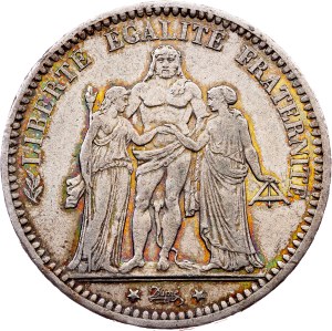 France, 5 Francs 1870, Paris