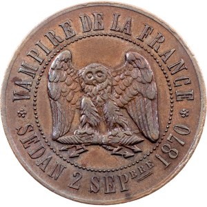 France, Satirical Token 1870