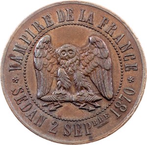 France, Satirical Token 1870