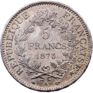 France, 5 Francs 1873, Paris