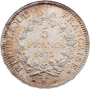 France, 5 Francs 1873, Paris