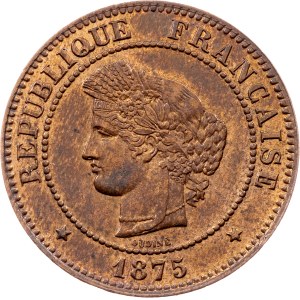 France, 5 Centimes 1875, Paris