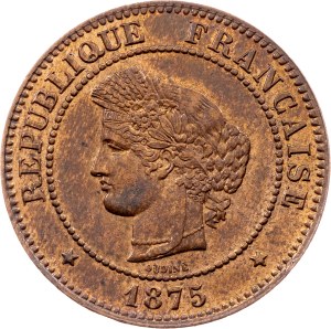 France, 5 Centimes 1875, Paris