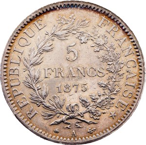 France, 5 Francs 1875, Paris