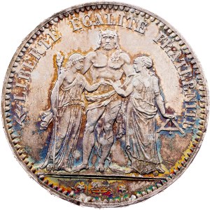 France, 5 Francs 1876, Paris