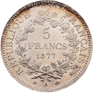 France, 5 Francs 1877, Paris