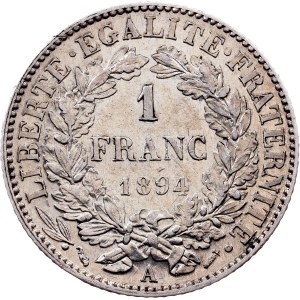 France, 1 Franc 1894, Paris